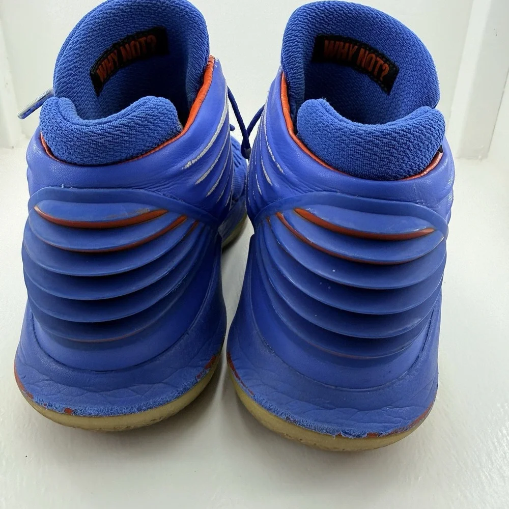 Air Jordan 32 XXXII Russell Westbrook Why Not Mens 12.5 Blue Orange AA1253-400
